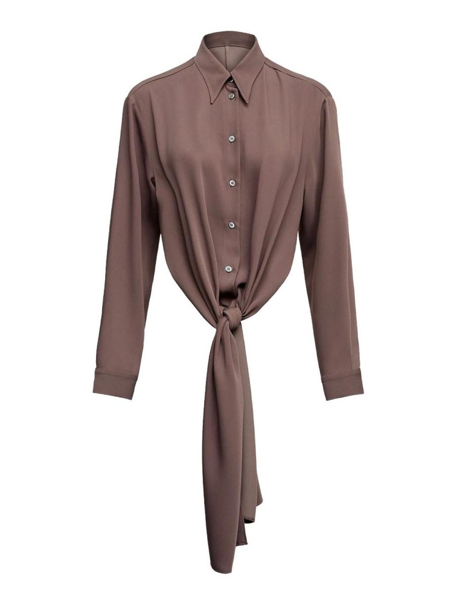 MM6 Maison Margiela Chemise - Marron