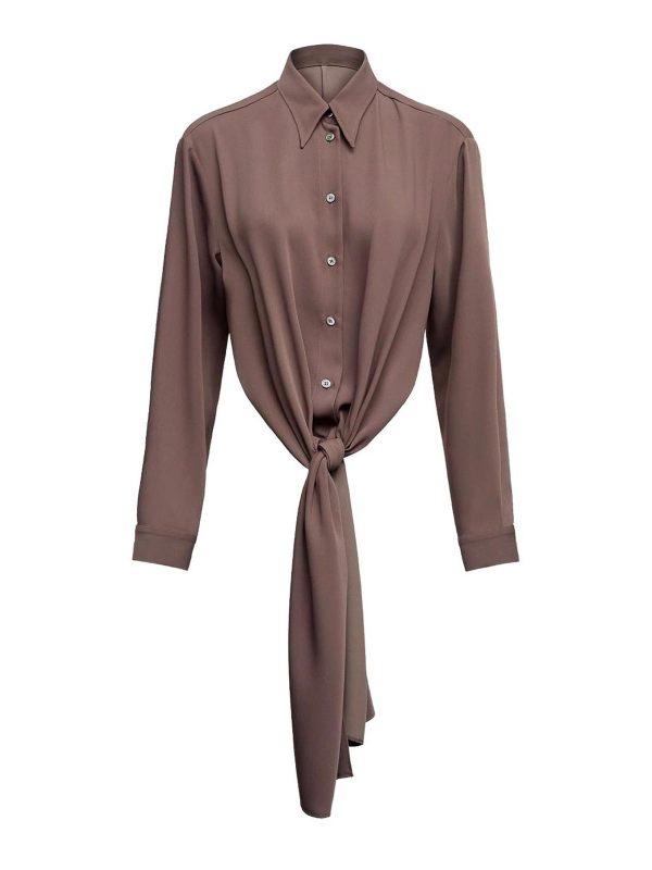 MM6 Maison Margiela Chemise - Marron