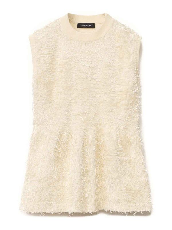 Fabiana Filippi Top - Blanc