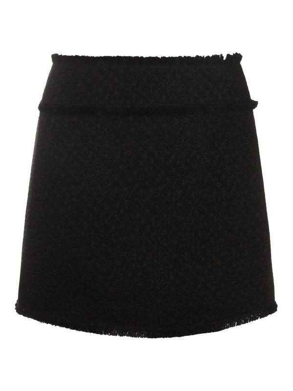 Dolce & Gabbana Jupe Midi - Noir