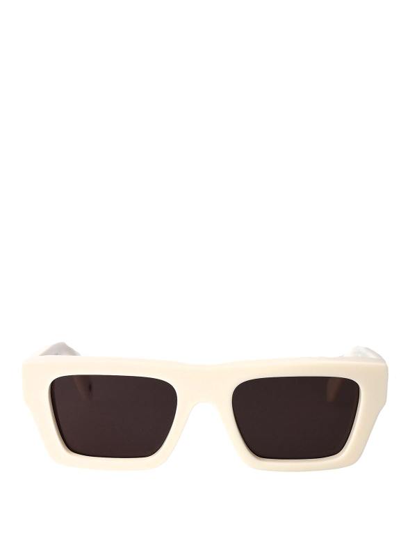 Off-White Lunettes De Soleil - Blanc