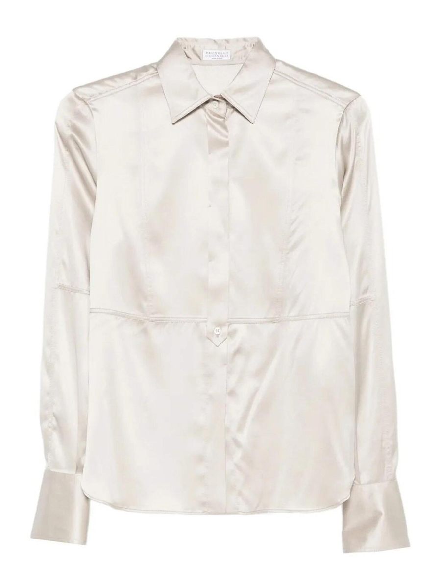 Brunello Cucinelli Chemise - Beige