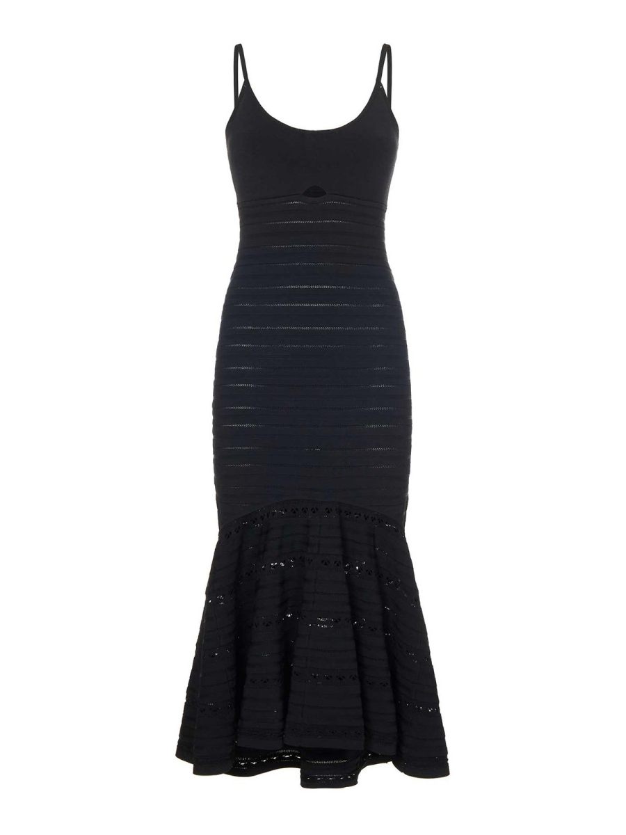 Victoria Beckham Maxi Robe - Noir