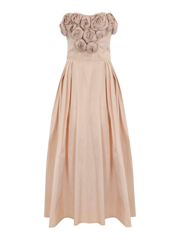 Elisabetta Franchi Robe Au Genou - Rose