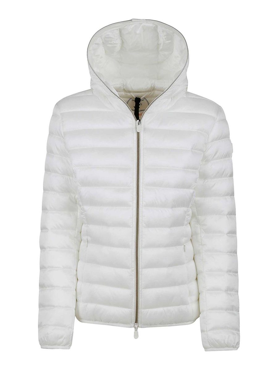 Save the Duck Manteau Au Genou - Blanc