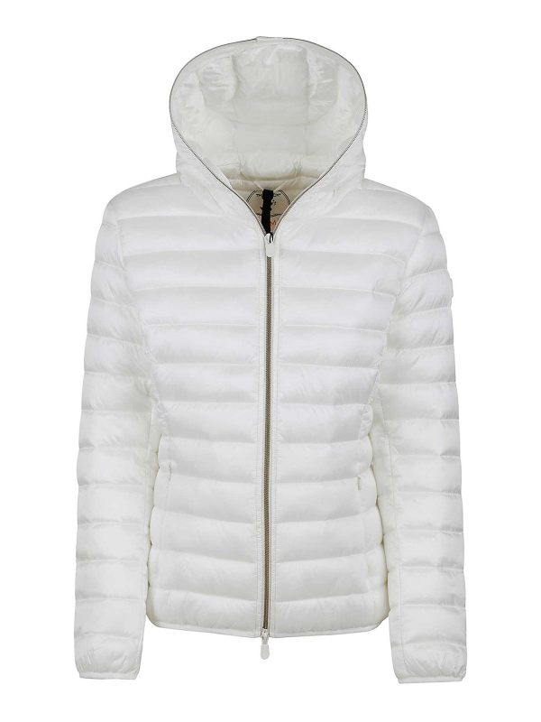 Save the Duck Manteau Au Genou - Blanc
