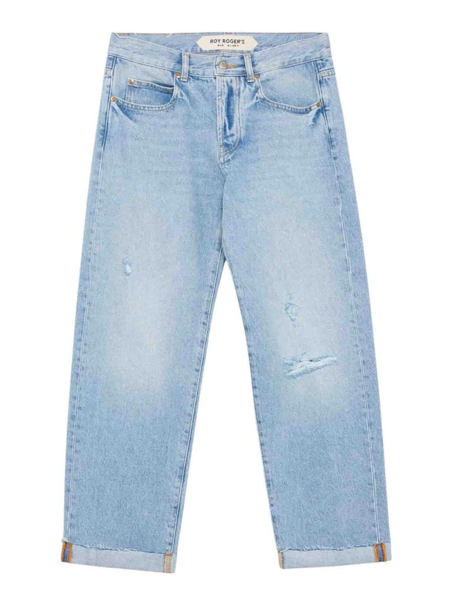 Roy Roger's Pantalons Décontractés - Denim