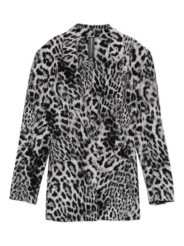 Norma Kamali Blazer - Imprimé Animal