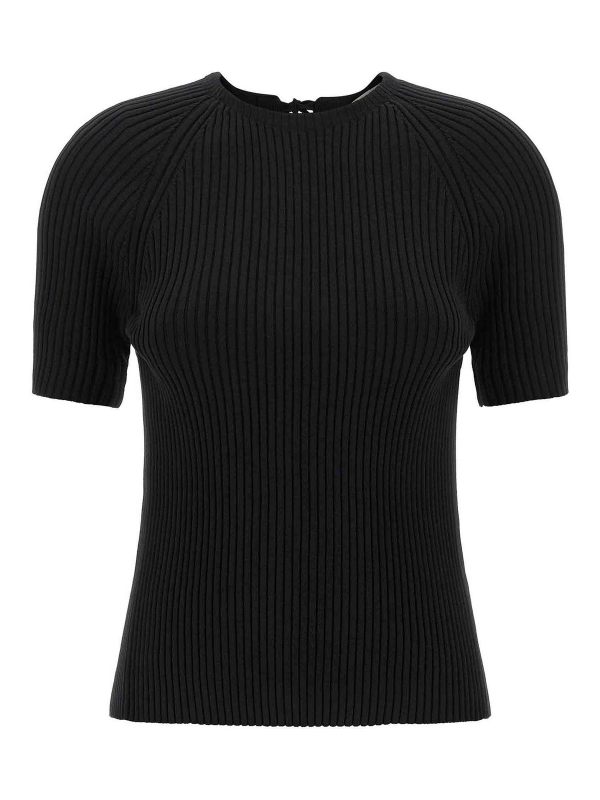 Tory Burch Pull Col Rond - Noir