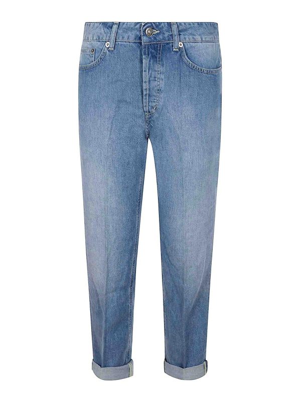 Dondup Jean Droit - Bleu
