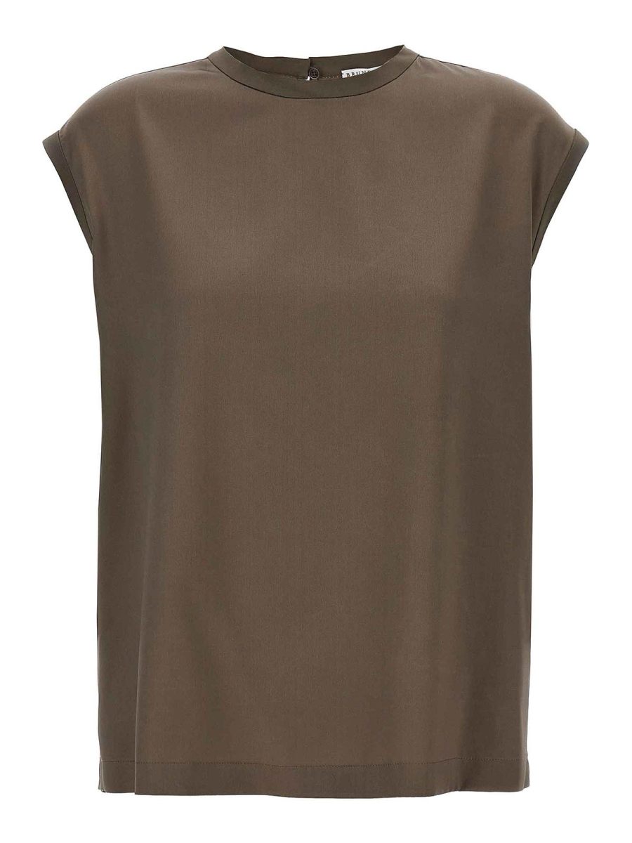 Brunello Cucinelli T-Shirt - Marron