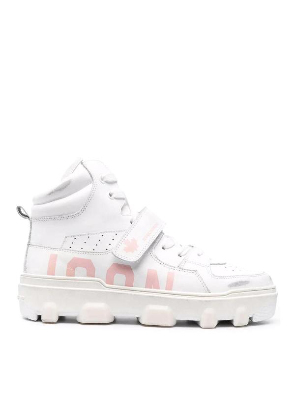 Dsquared2 Baskets - Blanc