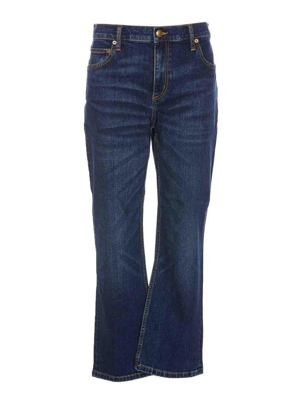 Tory Burch Jean Bootcut - Bleu