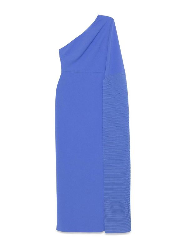 Solace London Maxi Robe - Bleu