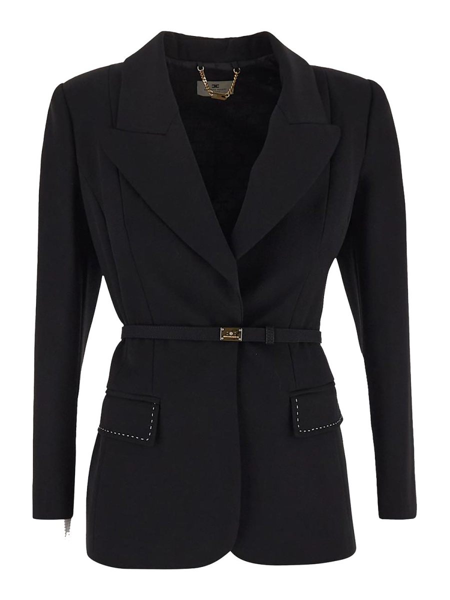 Elisabetta Franchi Blazer - Noir