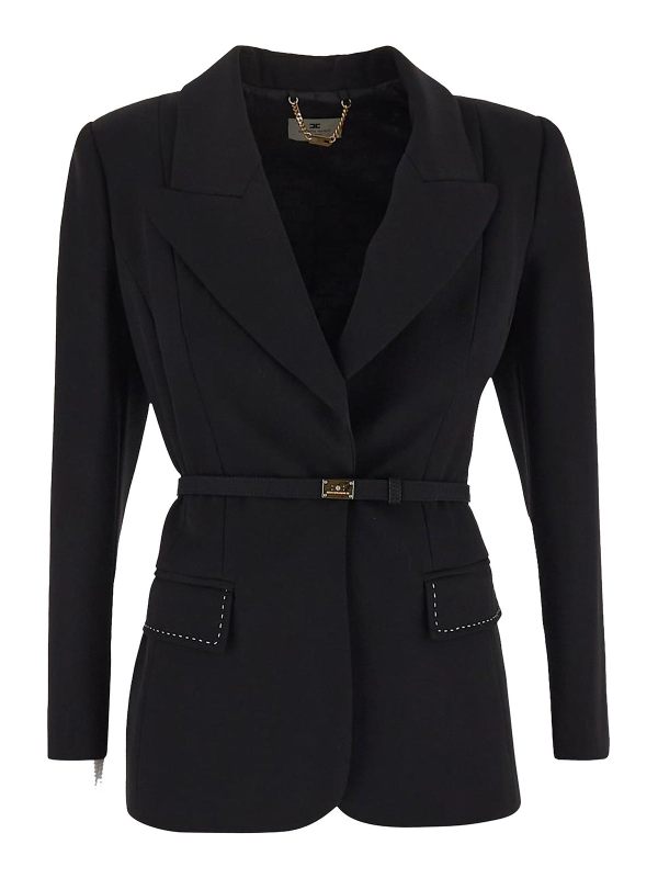 Elisabetta Franchi Blazer - Noir