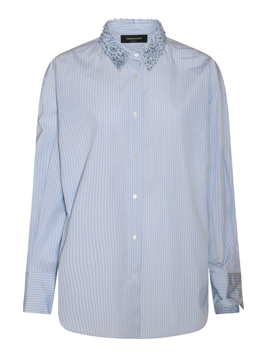 Fabiana Filippi Chemise - Bleu