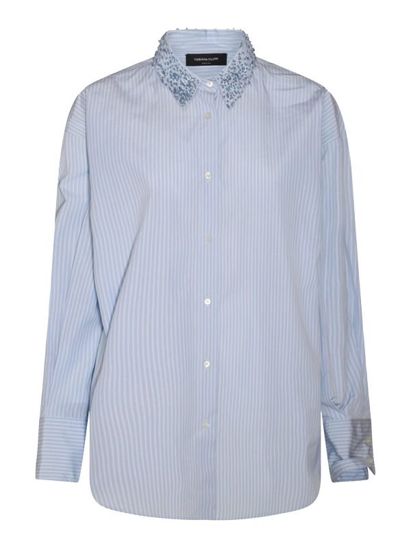 Fabiana Filippi Chemise - Bleu