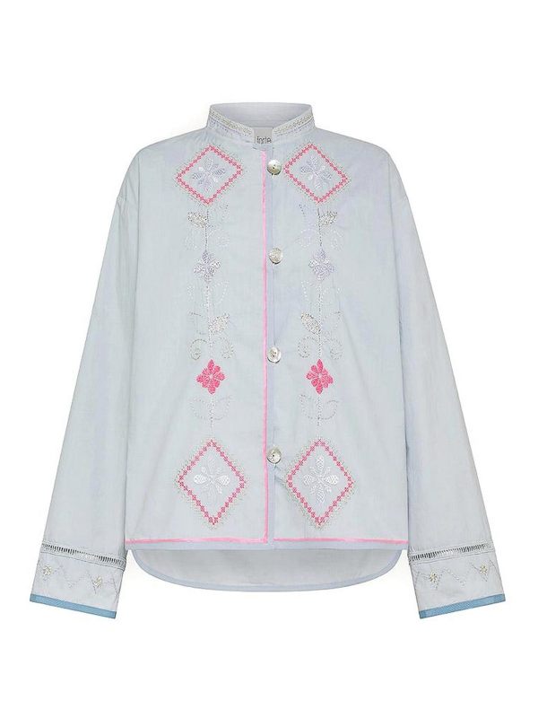 Forte Forte Chemise - Bleu Clair