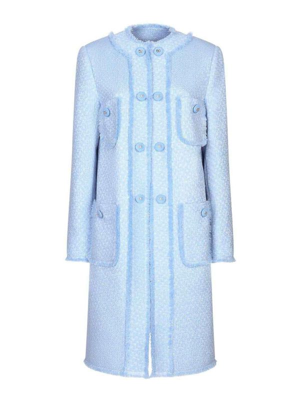 Dolce & Gabbana Manteau Court - Violet