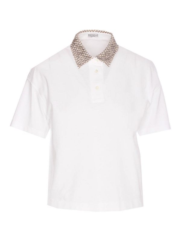 Brunello Cucinelli Polo - Blanc