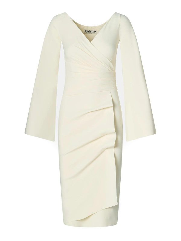 Chiara Boni La Petite Robe Robe Au Genou - Crème