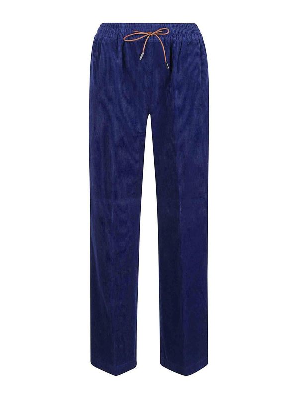 Quelledue Pantalons Décontractés - Gris