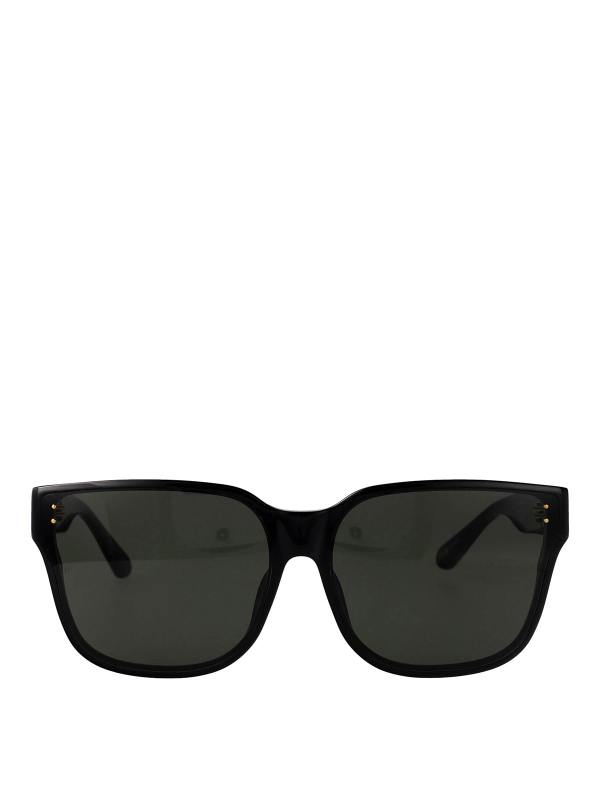 Linda Farrow Lunettes De Soleil - Noir