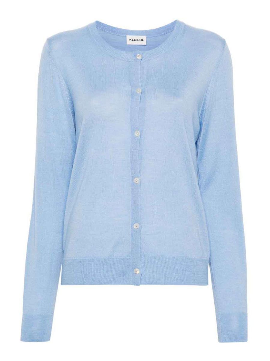 P. A.R. O.S. H. Cardigan - Bleu Clair