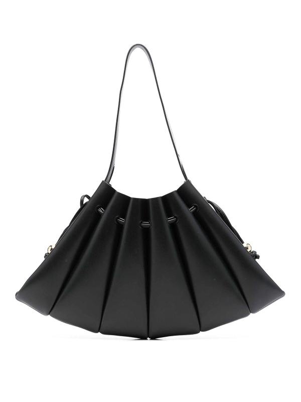 Themoirè Sac Porté Épaule - Noir