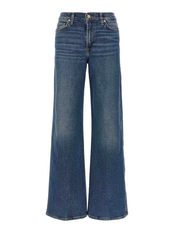 7 For All Mankind Jean Bootcut - Bleu