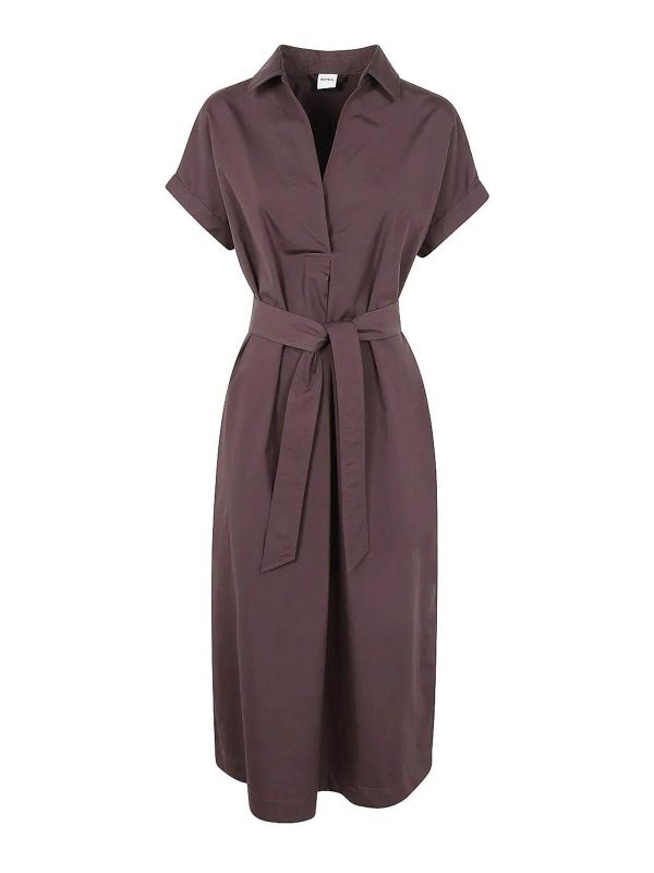Aspesi Robe Au Genou - Marron
