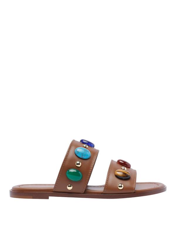 Gianvito Rossi Sandales - Marron