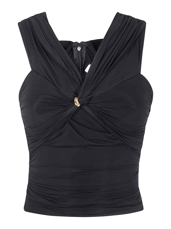 Elisabetta Franchi Top - Noir