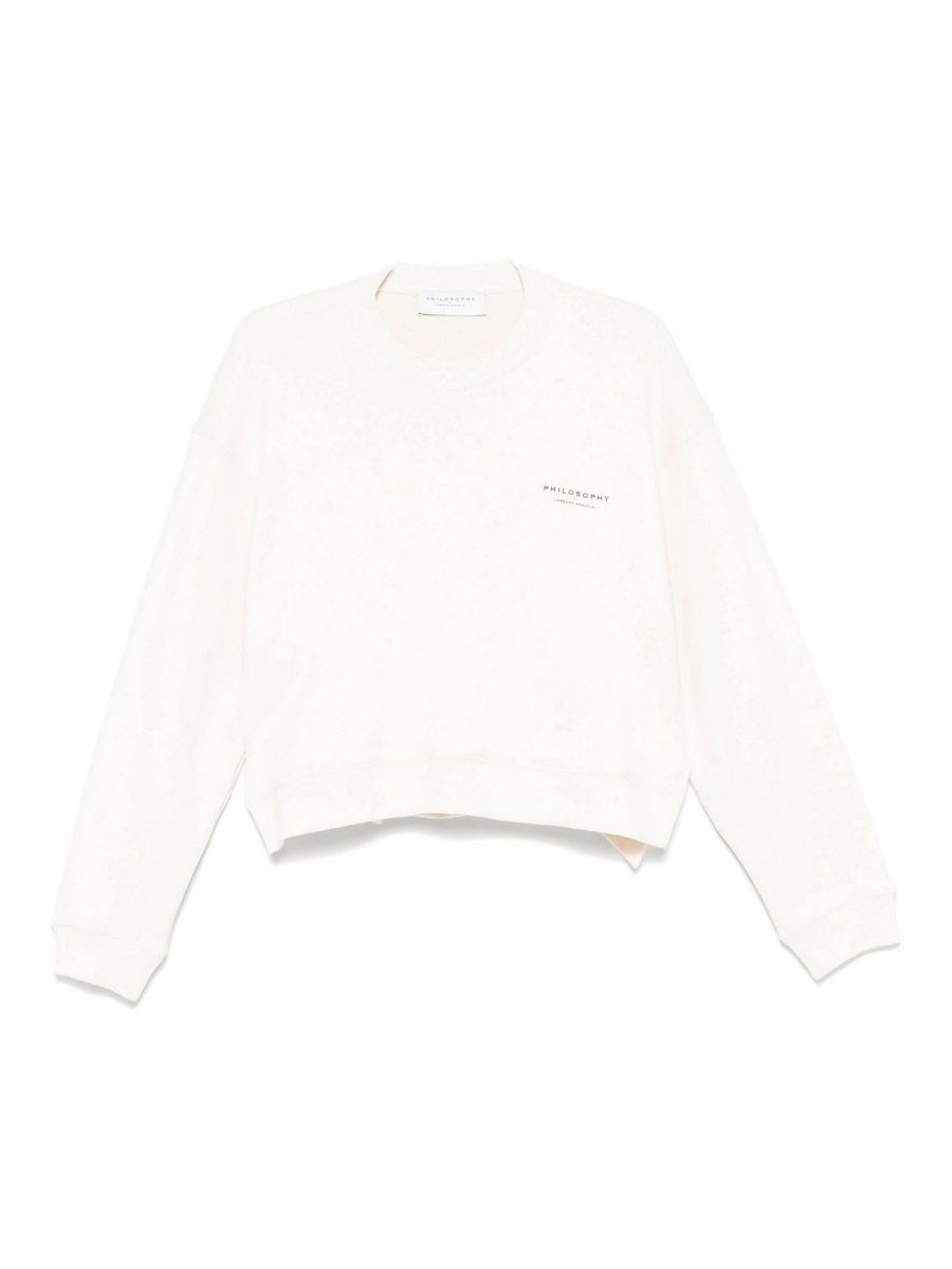Philosophy di Lorenzo Serafini Sweat-Shirts - Crème