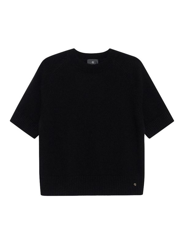 Anine Bing Pull Col Rond - Noir