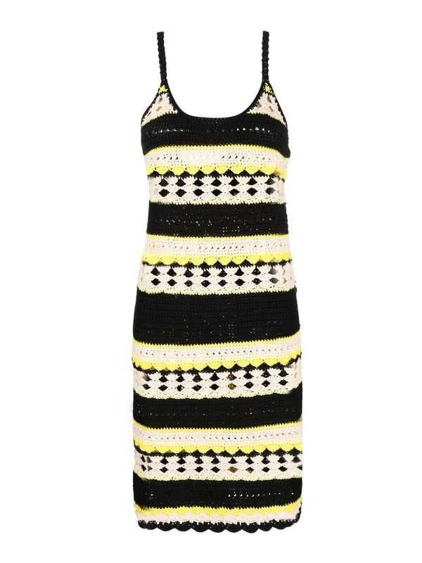 Ganni Robe Courte - Noir