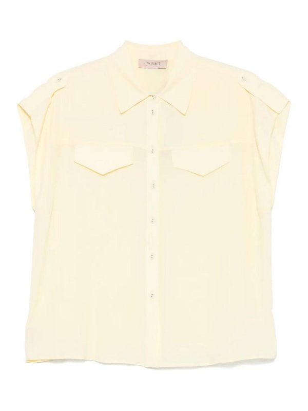 Twinset Chemise - Crème