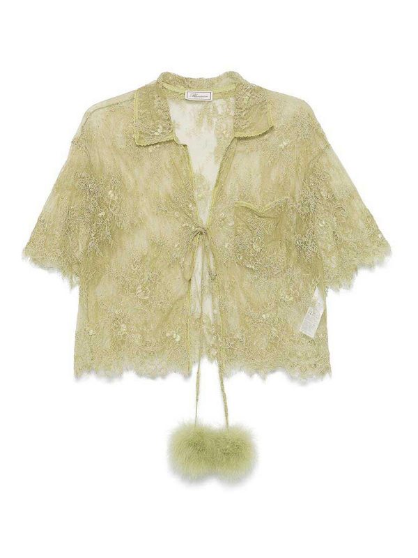 Blumarine Chemise - Vert
