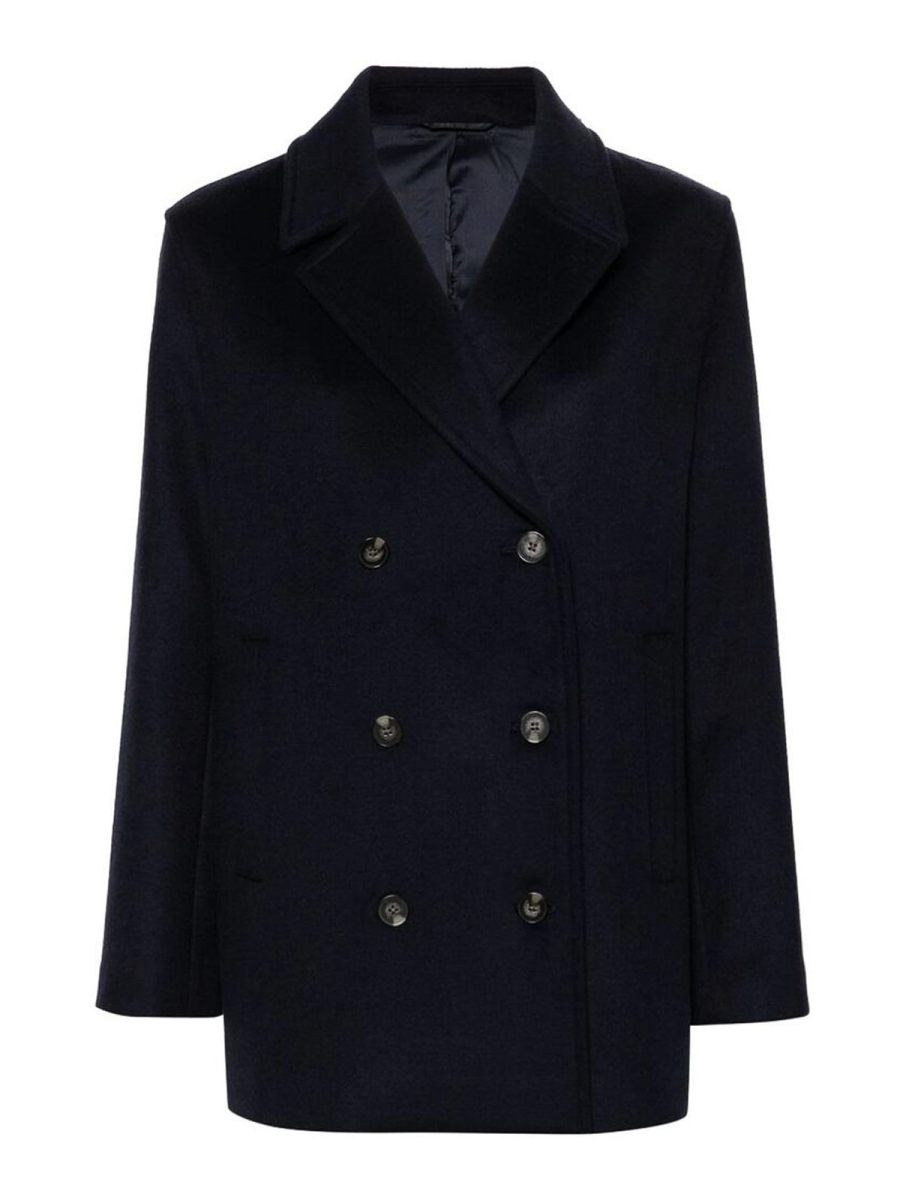 Calvin Klein Manteau Court - Bleu