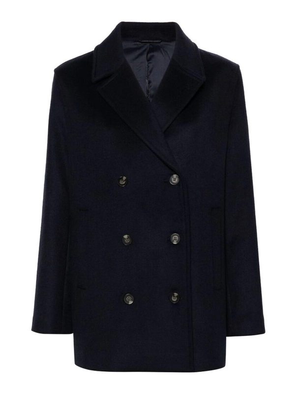 Calvin Klein Manteau Court - Bleu
