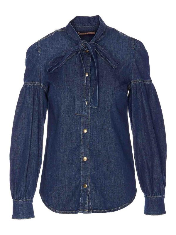 Twinset Chemise - Bleu