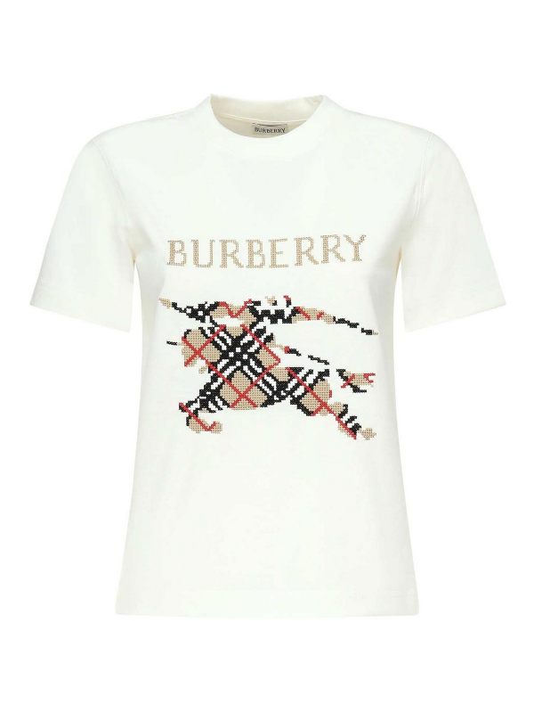 Burberry T-Shirt - Blanc