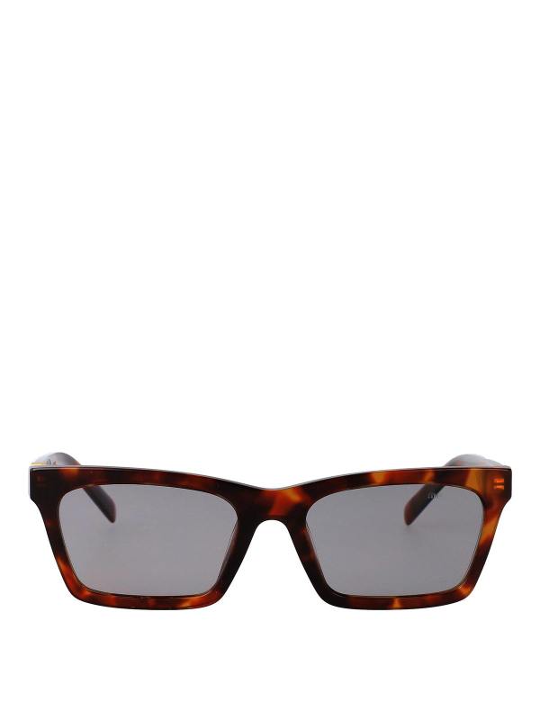 Miu Miu Lunettes De Soleil - Marron