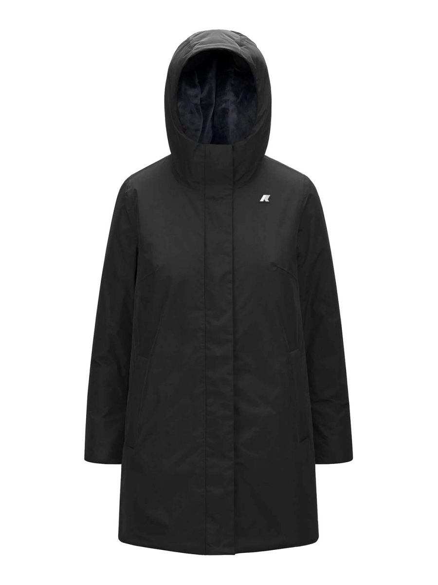 k-way Manteau Rembourré - Noir