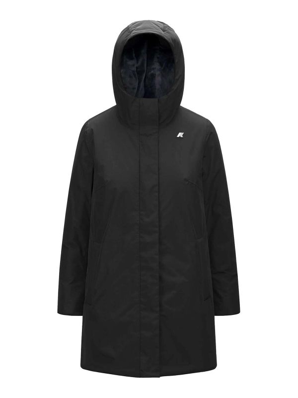 k-way Manteau Rembourré - Noir
