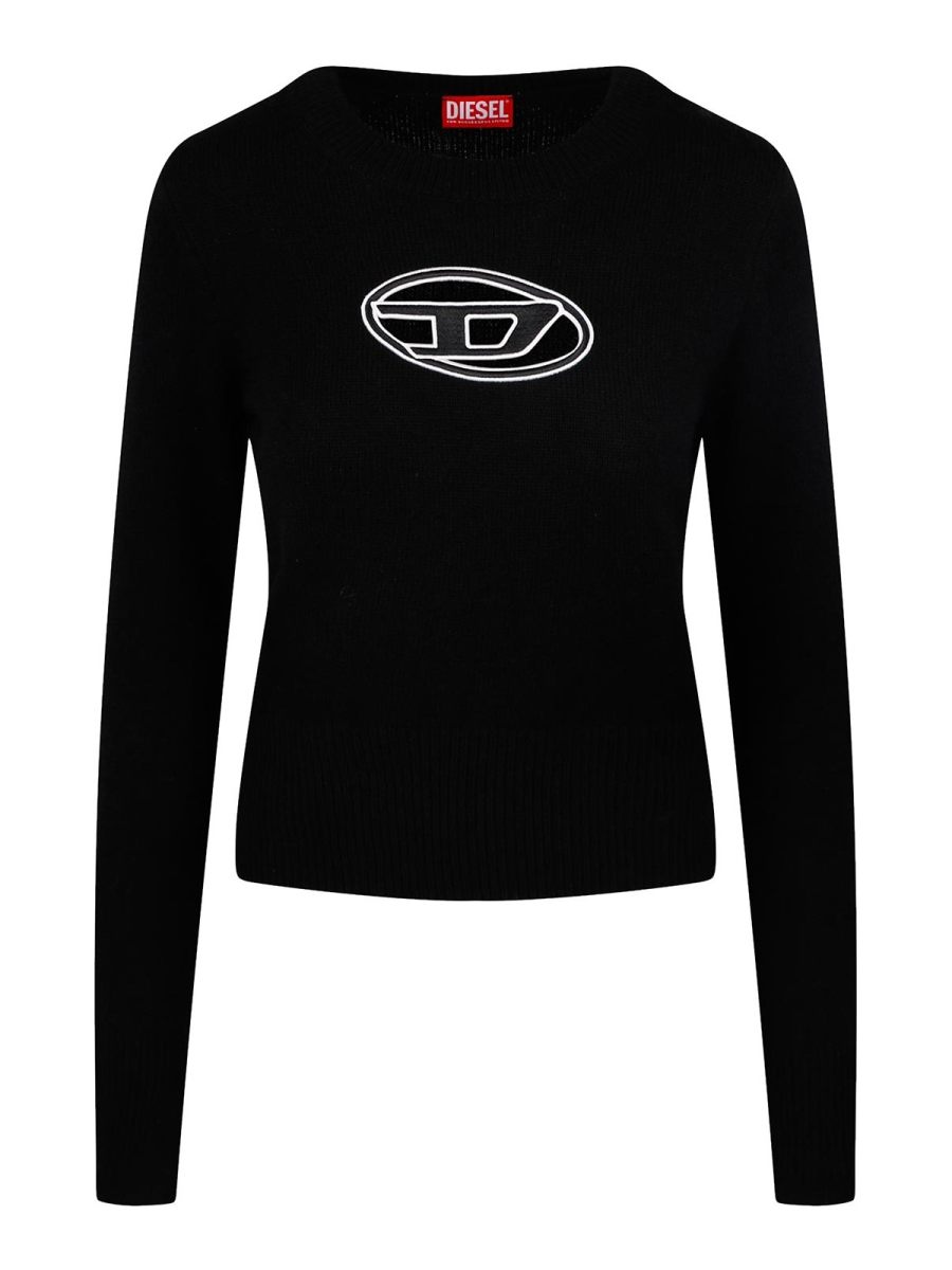 Diesel Pull Col Bateau - Noir