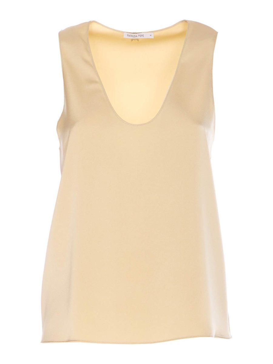 Patrizia Pepe Top - Beige