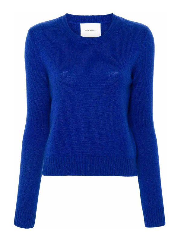 Lisa Yang Pull Col Rond - Bleu