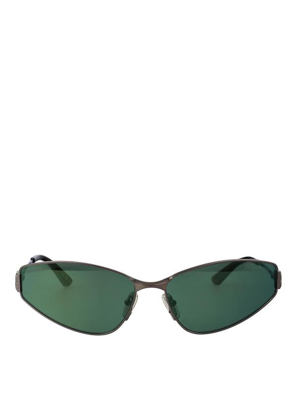 Balenciaga Lunettes De Soleil - Gris
